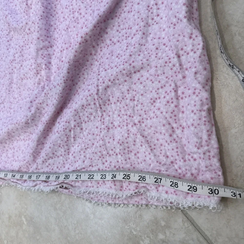 Girls Nightgown Cottage Core Pink Floral Lace Size L?(10/12) Grany Prairie Fairy